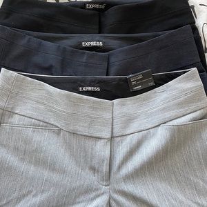Express Low Rise Editor Pants bundle